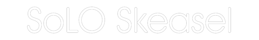 Customized Neon Sign: SoLO Skeasel