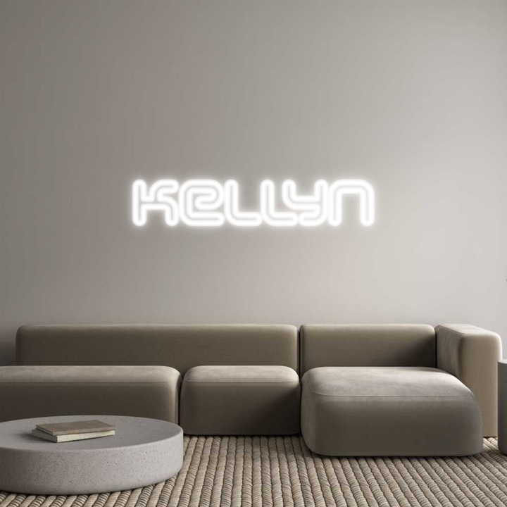 Customized Neon Sign: Kellyn
