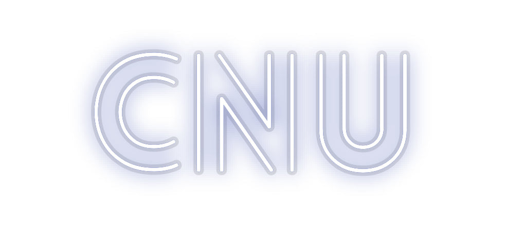 Customized Neon Sign: CNU