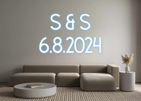Customized Neon Sign: S & S
6.8.2024
