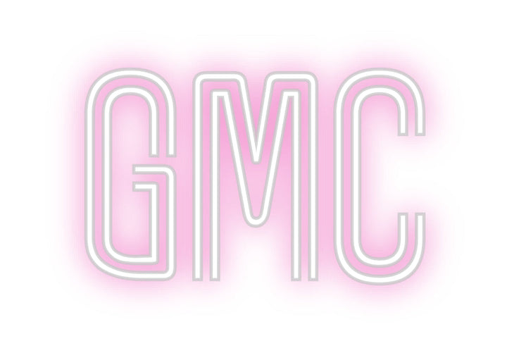 Customized Neon Sign: GMC