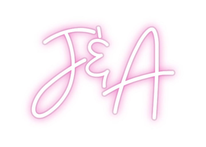 Customized Neon Sign: J&A