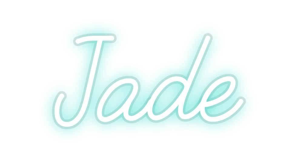 Customized Neon Sign: Jade