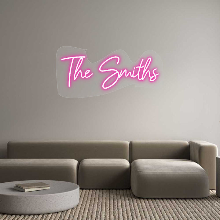 Customized Neon Sign: The Smiths