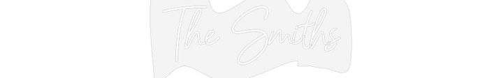 Customized Neon Sign: The Smiths