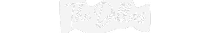 Customized Neon Sign: The Dillons