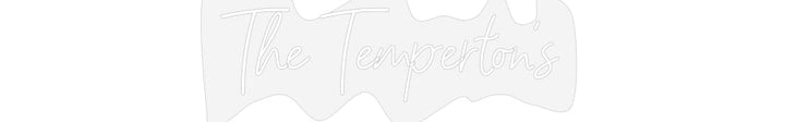 Customized Neon Sign: The Temperton's