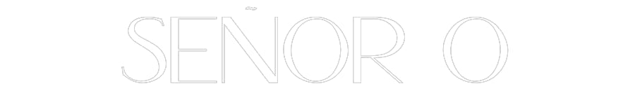 Customized Neon Sign: Señor O