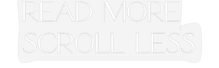 Customized Neon Sign: Read More 
S...