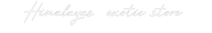 Customized Neon Sign: Himalayas  ex...