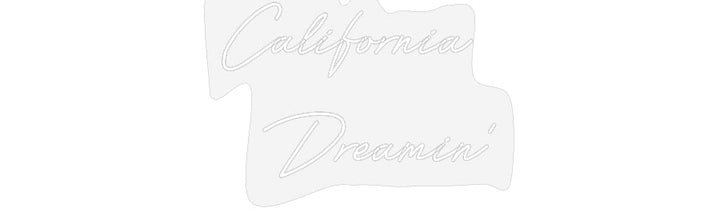 Customized Neon Sign: California 
...