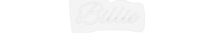 Customized Neon Sign: Billie