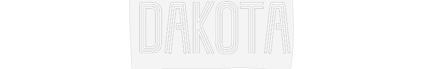 Customized Neon Sign: DAKOTA
