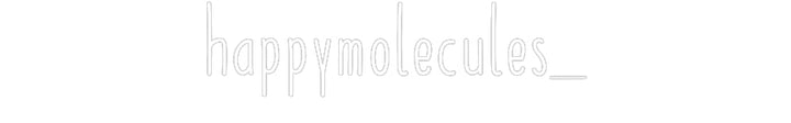 Customized Neon Sign: happymolecules_