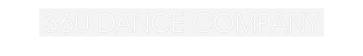 Customized Neon Sign: 360 DANCE COM...