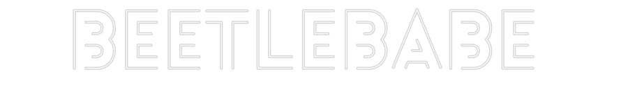 Customized Neon Sign: BeetleBabe