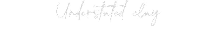 Customized Neon Sign: Understated c...