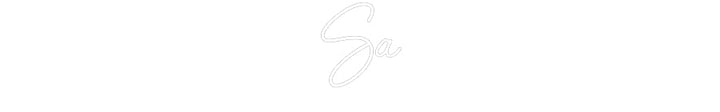 Customized Neon Sign: Sa