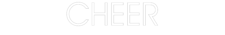 Customized Neon Sign: CHEER
