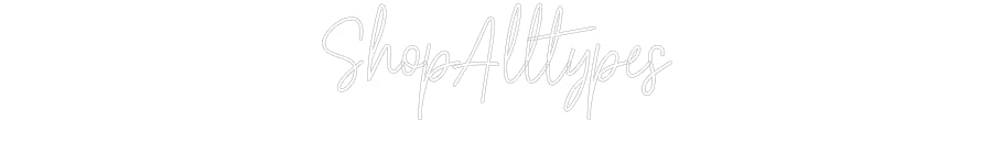 Customized Neon Sign: ShopAlltypes