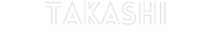Customized Neon Sign: Takashi