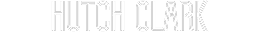 Customized Neon Sign: Hutch Clark