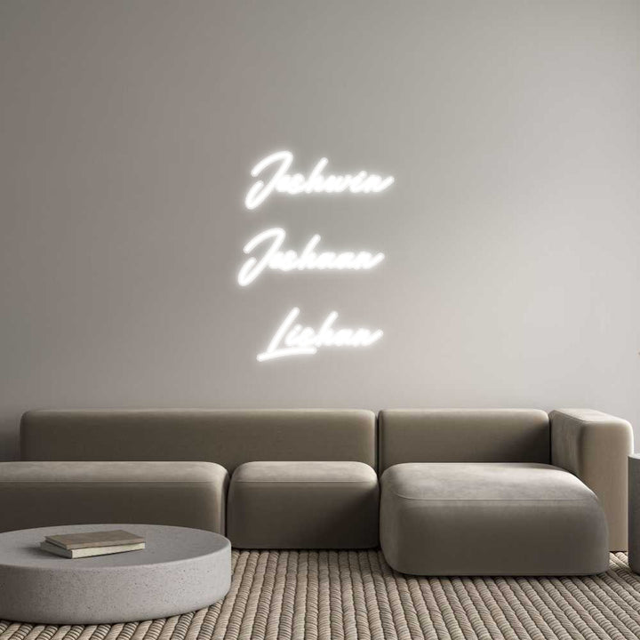 Customized Neon Sign: Jeshwin
Jesh...
