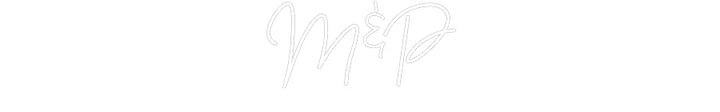 Customized Neon Sign: M&P