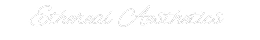 Customized Neon Sign: Ethereal Aest...