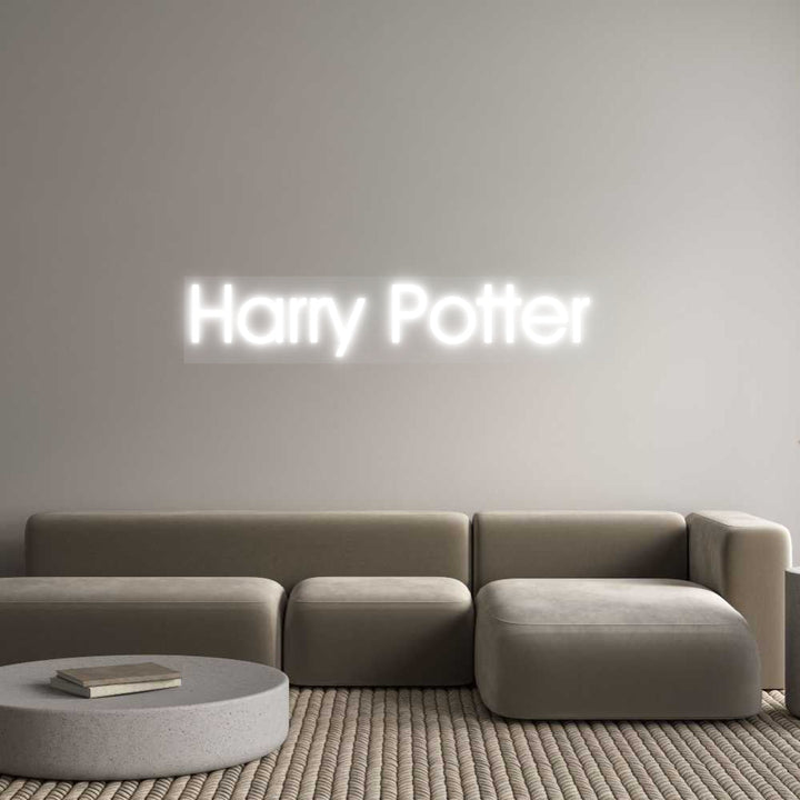 Customized Neon Sign: Harry Potter