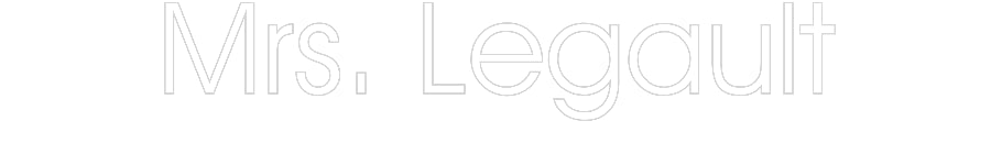 Customized Neon Sign: Mrs. Legault