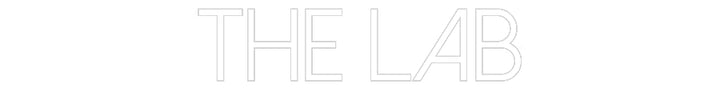 Customized Neon Sign: The Lab