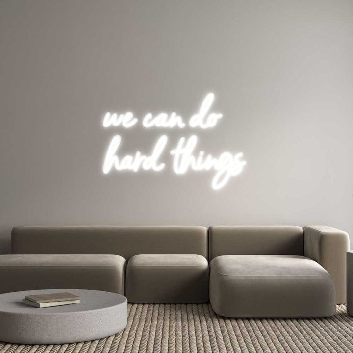 Customized Neon Sign: we can do 
h...