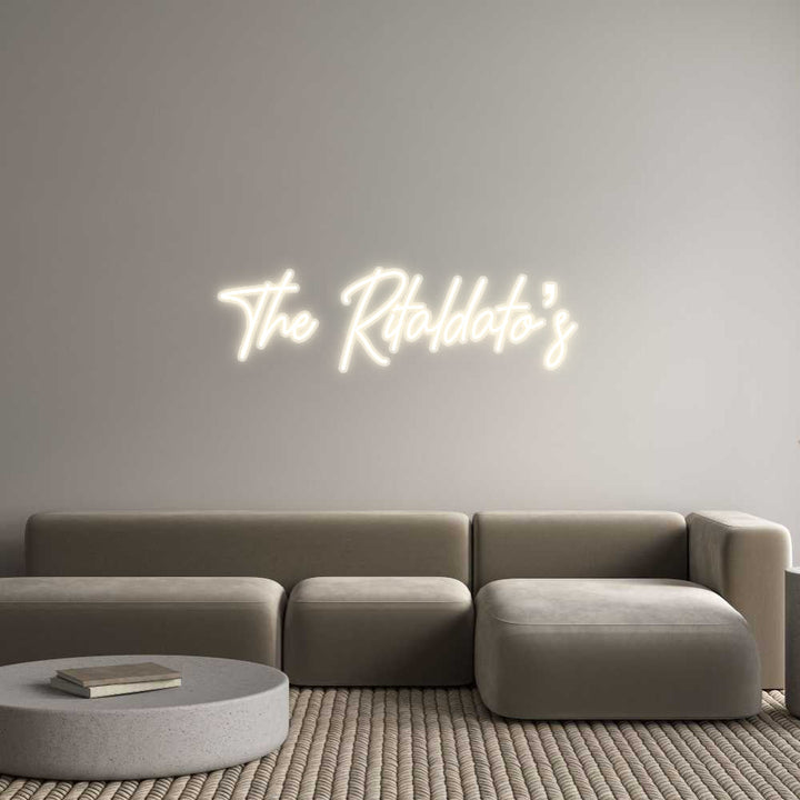 Customized Neon Sign: The Ritaldato’s
