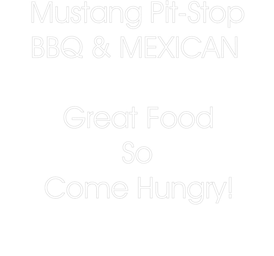 Customized Neon Sign: Mustang Pit-S...