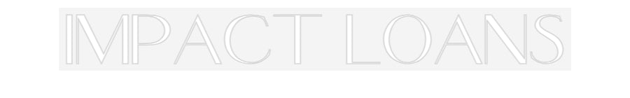 Customized Neon Sign: IMPACT LOANS