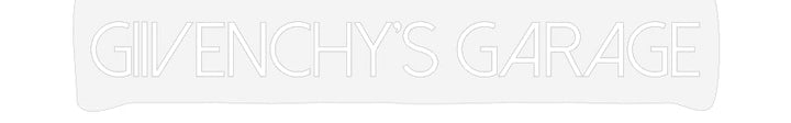 Customized Neon Sign: Giivenchy’s G...
