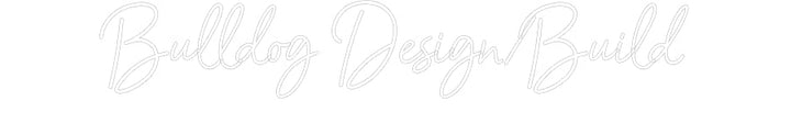 Customized Neon Sign: Bulldog Desig...