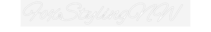 Customized Neon Sign: FoxStylingNW
