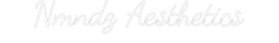 Customized Neon Sign: Nmndz Aesthet...