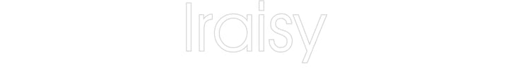 Customized Neon Sign: Iraisy