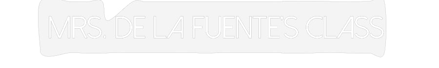 Customized Neon Sign: Mrs. De La Fu...