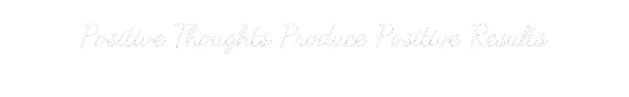 Customized Neon Sign: Positive Thou...