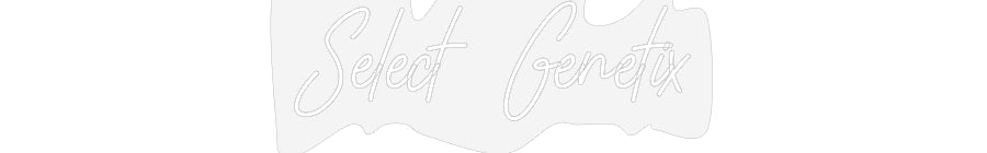 Customized Neon Sign: Select Genetix