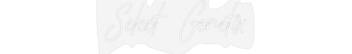 Customized Neon Sign: Select Genetix