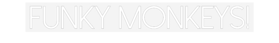 Customized Neon Sign: Funky monkeys!