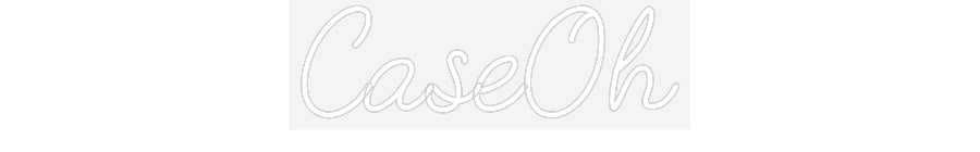 Customized Neon Sign: CaseOh
