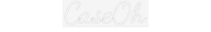 Customized Neon Sign: CaseOh
