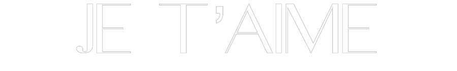 Customized Neon Sign: Je T’aime