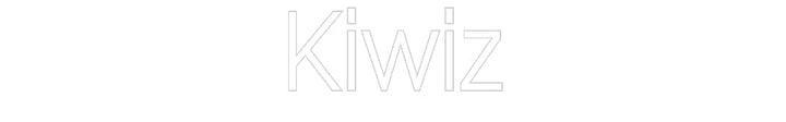 Customized Neon Sign: Kiwiz